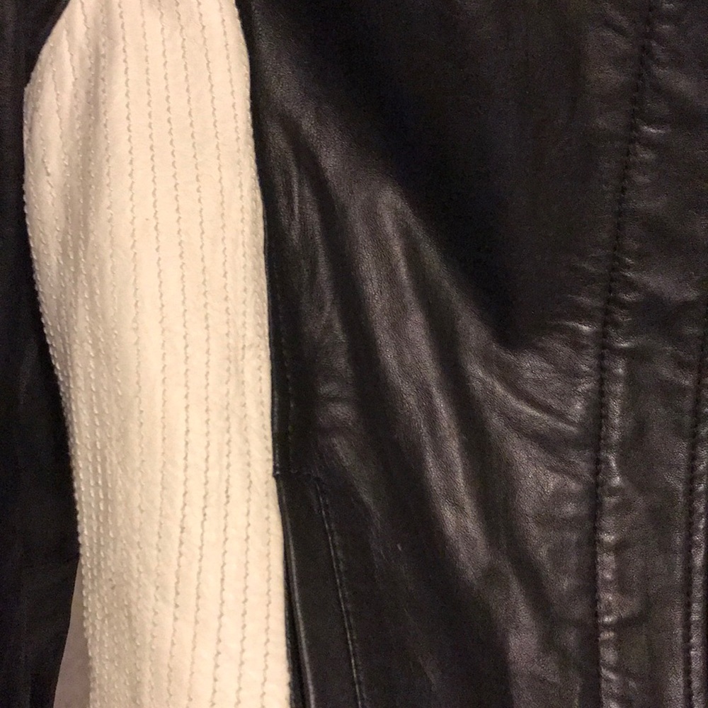 Halogen leather jacket - Picture 3 of 5